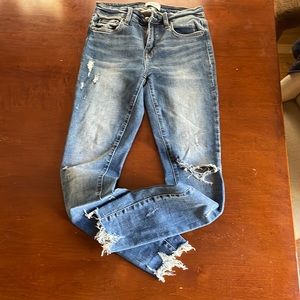 Distressed Pistola jeans size 26